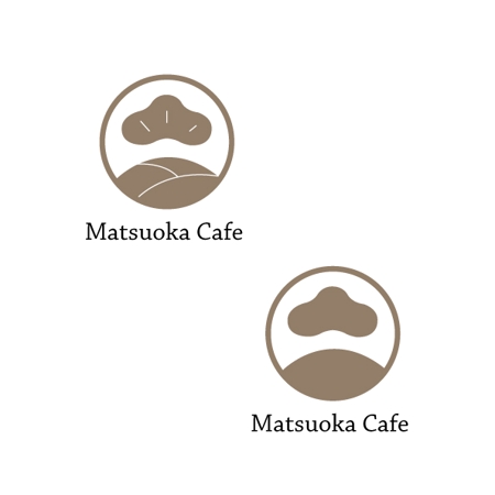 marukei (marukei)さんのカフェのロゴと店舗名デザインへの提案