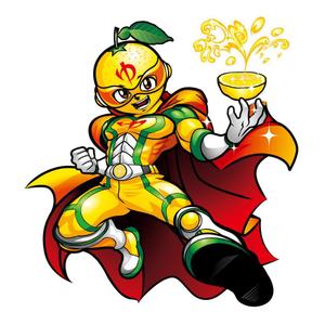mamikaru (mamikaru)さんの柚子（ゆず）を宣伝するためのヒーローキャラクターデザインへの提案