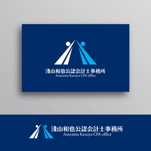 White-design (White-design)さんの「淺山和也公認会計士事務所」のロゴへの提案