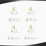 D.R DESIGN (Nakamura__)さんの美容室の店舗名【B.i.L】のロゴ依頼への提案