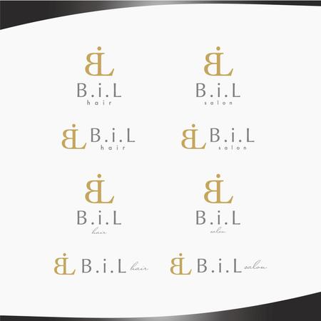 D.R DESIGN (Nakamura__)さんの美容室の店舗名【B.i.L】のロゴ依頼への提案