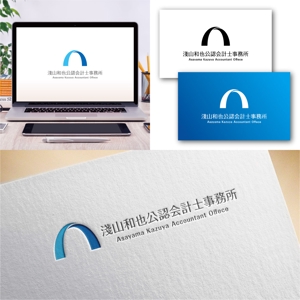 Hi-Design (hirokips)さんの「淺山和也公認会計士事務所」のロゴへの提案