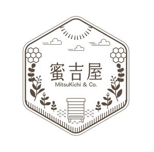 たかしま あやこ (ayako_takashima)さんのはちみつ販売ショップ「蜜吉屋」のロゴへの提案