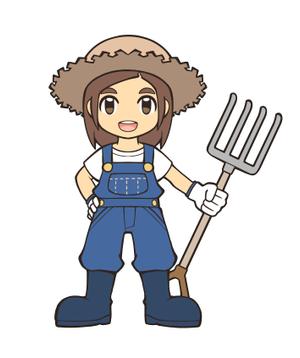 DANGOYA (piatama)さんの酪農家女子のキャラクターデザインへの提案