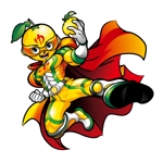mamikaru (mamikaru)さんの柚子（ゆず）を宣伝するためのヒーローキャラクターデザインへの提案