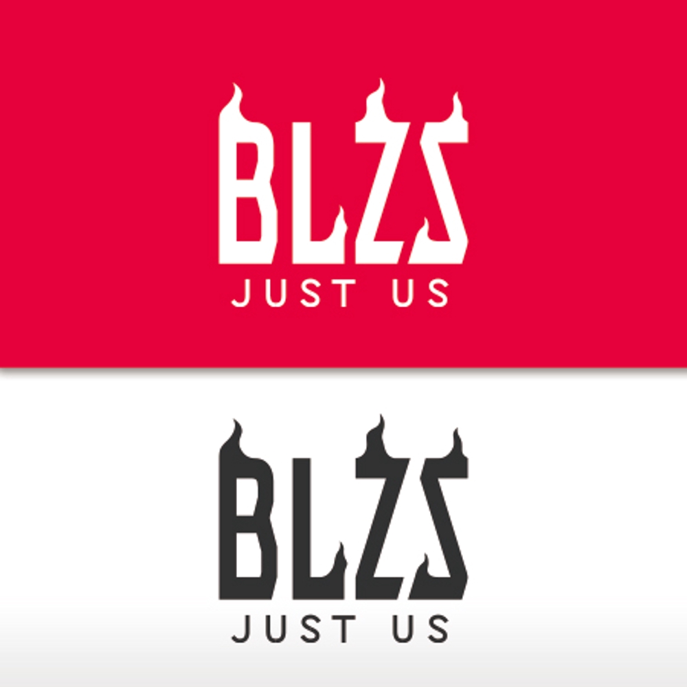 女子バスケットチーム「BLAZERS」のロゴ