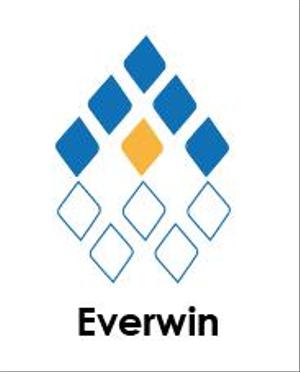 creative1 (AkihikoMiyamoto)さんのEVERWIN社のロゴ - プラント(工場)配管工事への提案