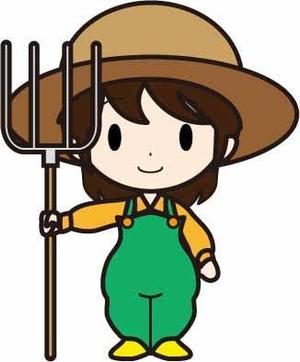 jun jun (cute0706)さんの酪農家女子のキャラクターデザインへの提案
