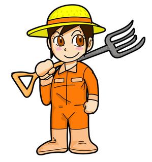 小田　一郎 (ichannel16)さんの酪農家女子のキャラクターデザインへの提案