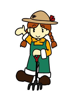 狸の副業 ()さんの酪農家女子のキャラクターデザインへの提案