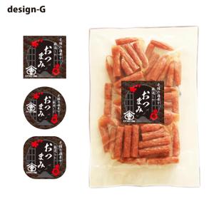 STUDIO ZEAK  (omoidefz750)さんの食品（おつまみ）の商品ラベルへの提案