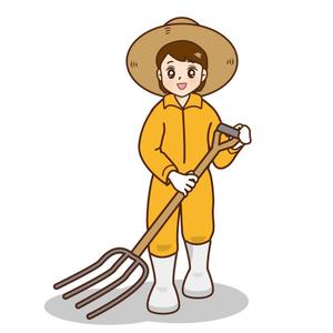 sachi (sachi-365)さんの酪農家女子のキャラクターデザインへの提案