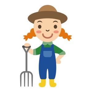 岩浪エン (iwanamien)さんの酪農家女子のキャラクターデザインへの提案