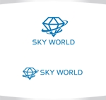 M STYLE planning (mstyle-plan)さんの自動車販売の新店舗「SKY WORLD」のロゴへの提案