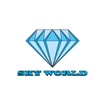 fujio8さんの自動車販売の新店舗「SKY WORLD」のロゴへの提案