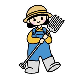 HARURU (HARURU)さんの酪農家女子のキャラクターデザインへの提案