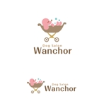 atomgra (atomgra)さんのドッグサロン　「Wanchor 」のロゴへの提案