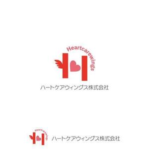 Chamomile Works (blessing29)さんのハートケアウィングス株式会社のロゴへの提案