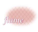 kamosdesign (kamosdesign)さんのクロッフル（クロワッサン×ワッフル）専門店「Flamme」のロゴ作成への提案