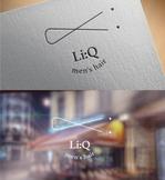 Check Lab株式会社 (Check_Lab)さんのメンズヘアサロン『Li : Q』のロゴへの提案