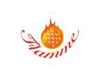 abi_sadaさんのクロッフル（クロワッサン×ワッフル）専門店「Flamme」のロゴ作成への提案