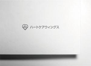 blue blues (PLANETS)さんのハートケアウィングス株式会社のロゴへの提案