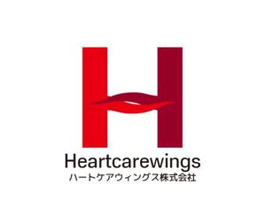 tora (tora_09)さんのハートケアウィングス株式会社のロゴへの提案