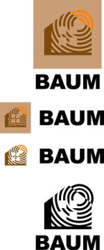 SUN DESIGN (keishi0016)さんの不動産建築会社「BAUM」ロゴ作成への提案
