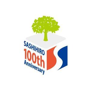 rickisgoldさんの「SASHIHIRO　100th」のロゴ作成への提案