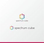 kazubonさんのアクセサリーショップサイト「spectrum cube」のロゴへの提案