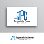 White-design (White-design)さんの塗装リフォームの屋号「富山ペイントセンター」のロゴへの提案