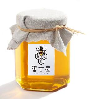 長谷川映路 (eiji_hasegawa)さんのはちみつ販売ショップ「蜜吉屋」のロゴへの提案
