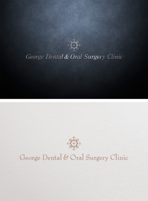 ununow (_unun)さんの歯科口腔外科クリニック「ジョージ歯科口腔外科」のロゴへの提案