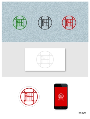 NOB.DESIGN（ノブデザイン） (nobyam)さんの地元に愛されるギフトショップの新しいロゴ　水引きなどモチーフを使用したデザイン希望への提案