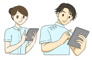 Satom.（さとみ） (hanamori28)さんの弊社ホームページ内で使用する　人物のイラストへの提案