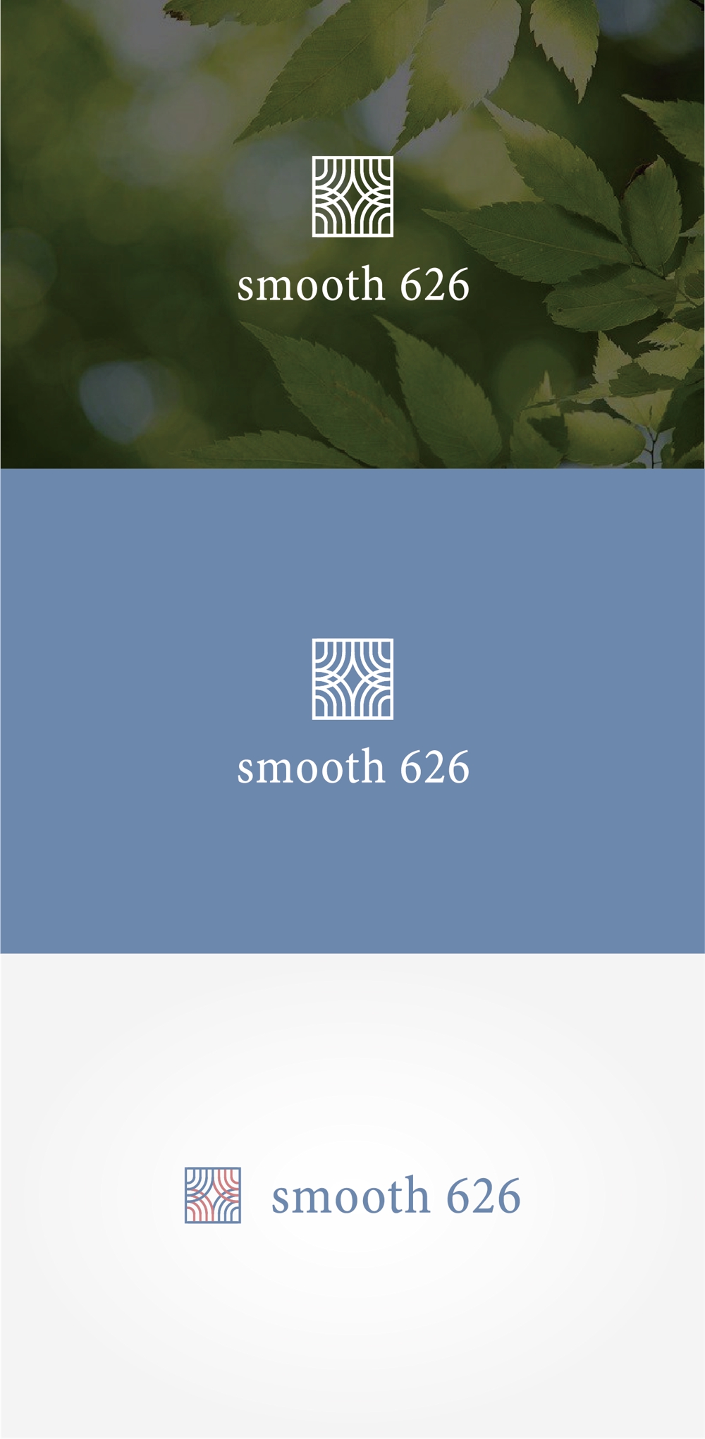 脱毛サロン「smooth 626」の　ロゴ