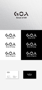 wato (wato1)さんのブランドロゴ【GOA】のデザイン依頼への提案