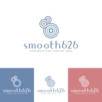 FeelTDesign (feel_tsuchiya)さんの脱毛サロン「smooth 626」の　ロゴへの提案