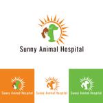 FeelTDesign (feel_tsuchiya)さんの動物病院ロゴ『Sunny Animal Hospital in Cambodia』への提案