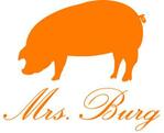 pythonic_mk2さんの銘柄豚100％ハンバーグ専門店「Mrs.Burg」ロゴ作成への提案