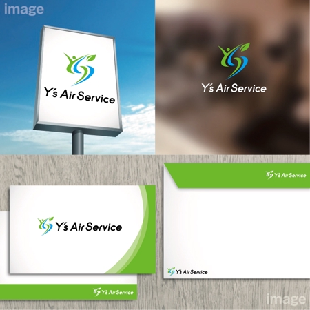 oo_design (oo_design)さんのエアコン販売・施工・メンテナンスの会社「Y's Air Service」のロゴへの提案
