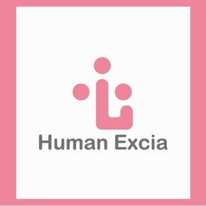 さんの「Human Excia」のロゴ作成への提案