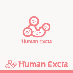 illustyasan (illustyasan)さんの「Human Excia」のロゴ作成への提案