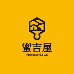 思案グラフィクス (ShianGraphics)さんのはちみつ販売ショップ「蜜吉屋」のロゴへの提案