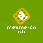 ＊ sa_akutsu ＊ (sa_akutsu)さんの「manma-do cafe（まんまどうカフェ）」のロゴ作成への提案