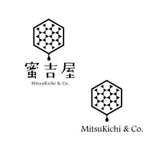 marukei (marukei)さんのはちみつ販売ショップ「蜜吉屋」のロゴへの提案