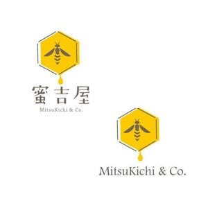 marukei (marukei)さんのはちみつ販売ショップ「蜜吉屋」のロゴへの提案
