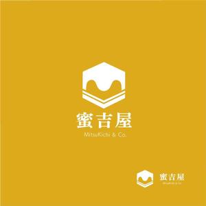 Jelly (Jelly)さんのはちみつ販売ショップ「蜜吉屋」のロゴへの提案