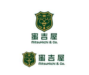 hamingway (hamingway)さんのはちみつ販売ショップ「蜜吉屋」のロゴへの提案