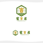 chianjyu (chianjyu)さんのはちみつ販売ショップ「蜜吉屋」のロゴへの提案
